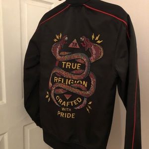 True Religion Reversible Bomber Jacket